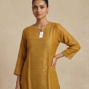 Premium Mul Chanderi 3 Piece Suit Set (Kurta, Pant & Dupatta)