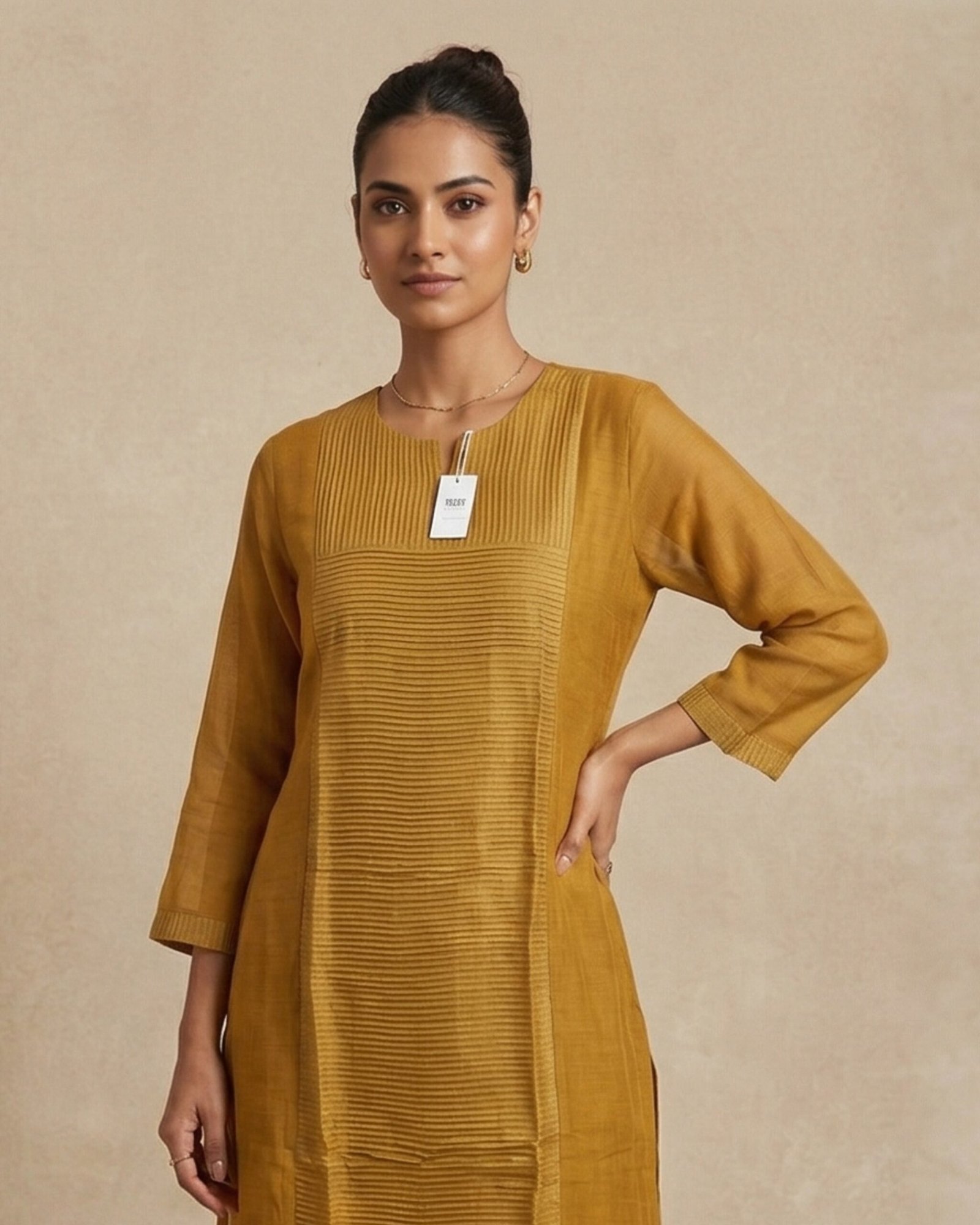 Premium Mul Chanderi 3 Piece Suit Set (Kurta, Pant & Dupatta)